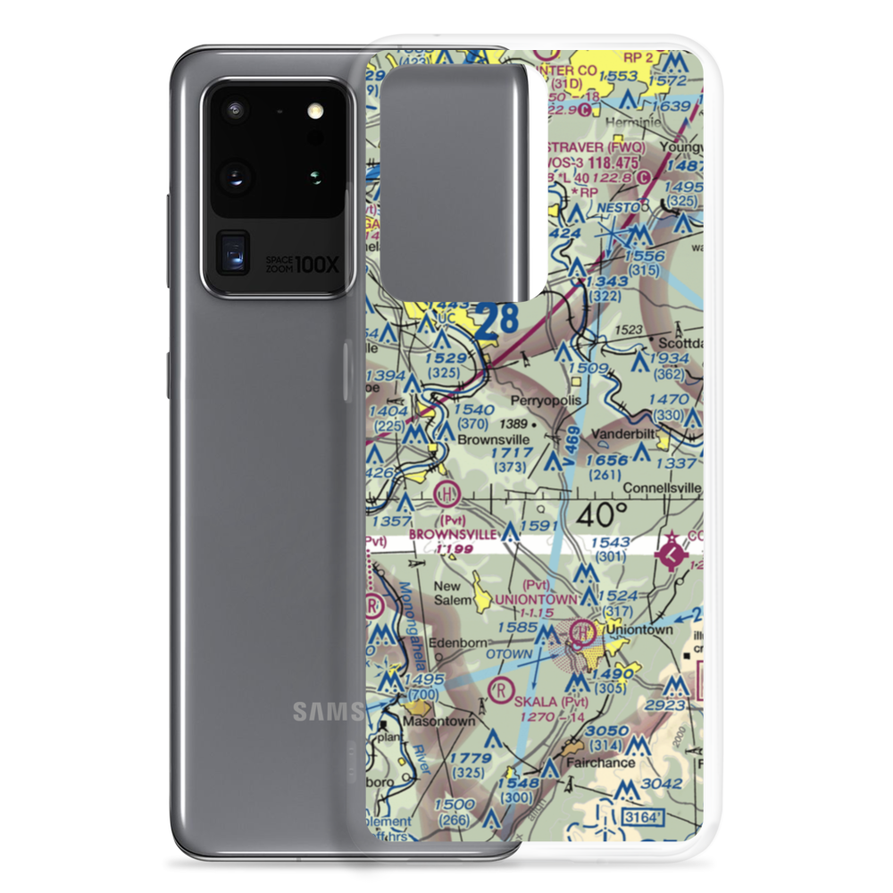 Seitz Field (9PN1) VFR Sectional Samsung Case Samsung Galaxy S20 Ultra model shown