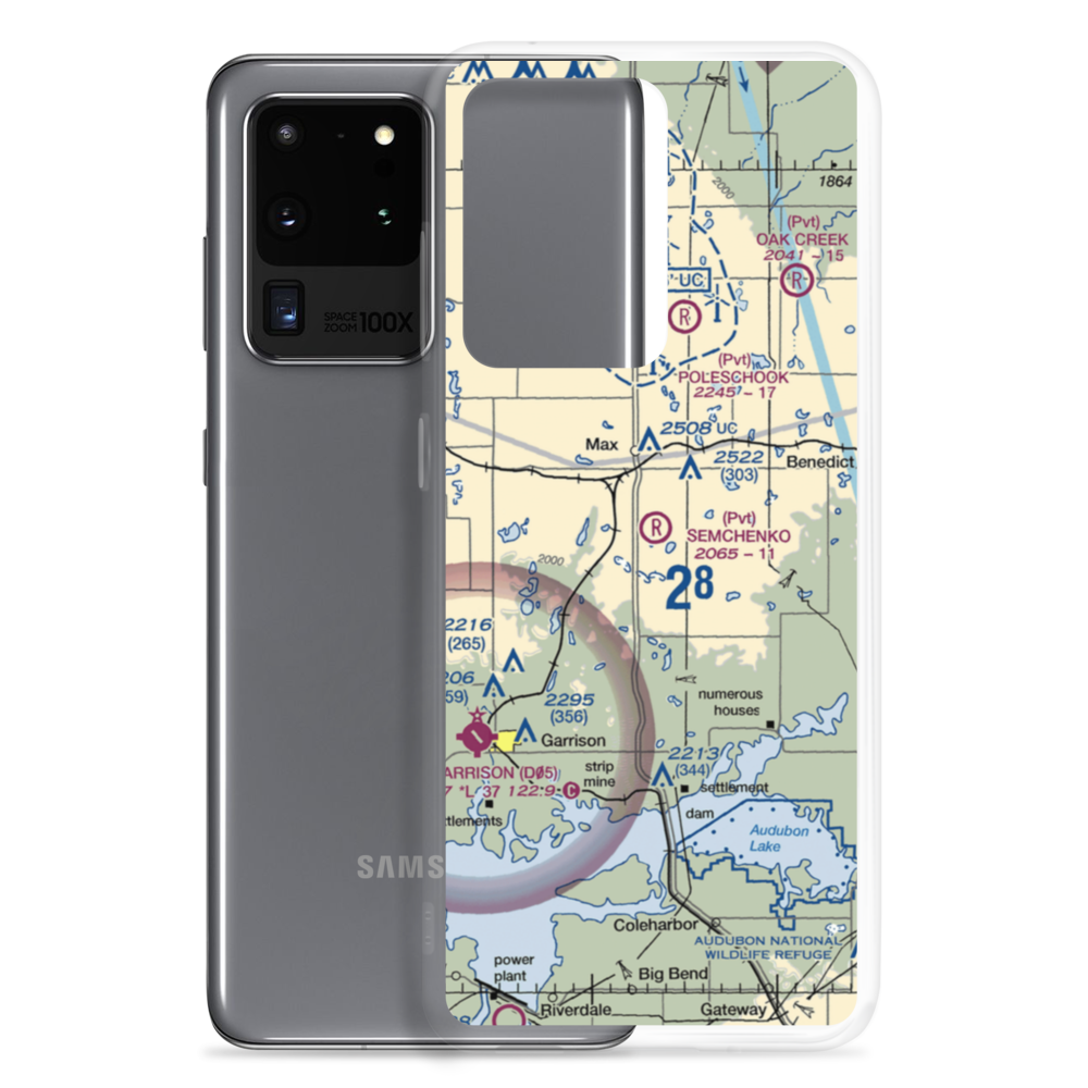 Semchenko Airport (5NA0) VFR Sectional Samsung Case Samsung Galaxy S20 Ultra model shown