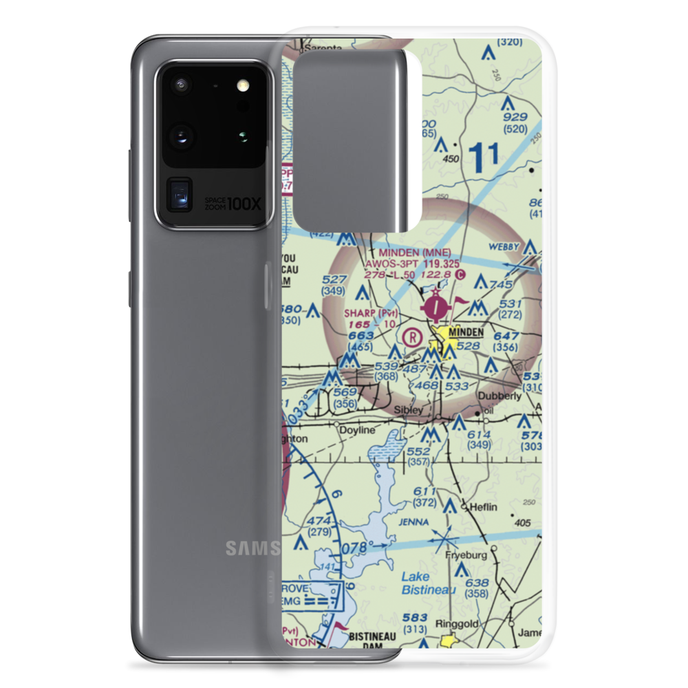 Sharp Field (90LA) VFR Sectional Samsung Case Samsung Galaxy S20 Ultra model shown