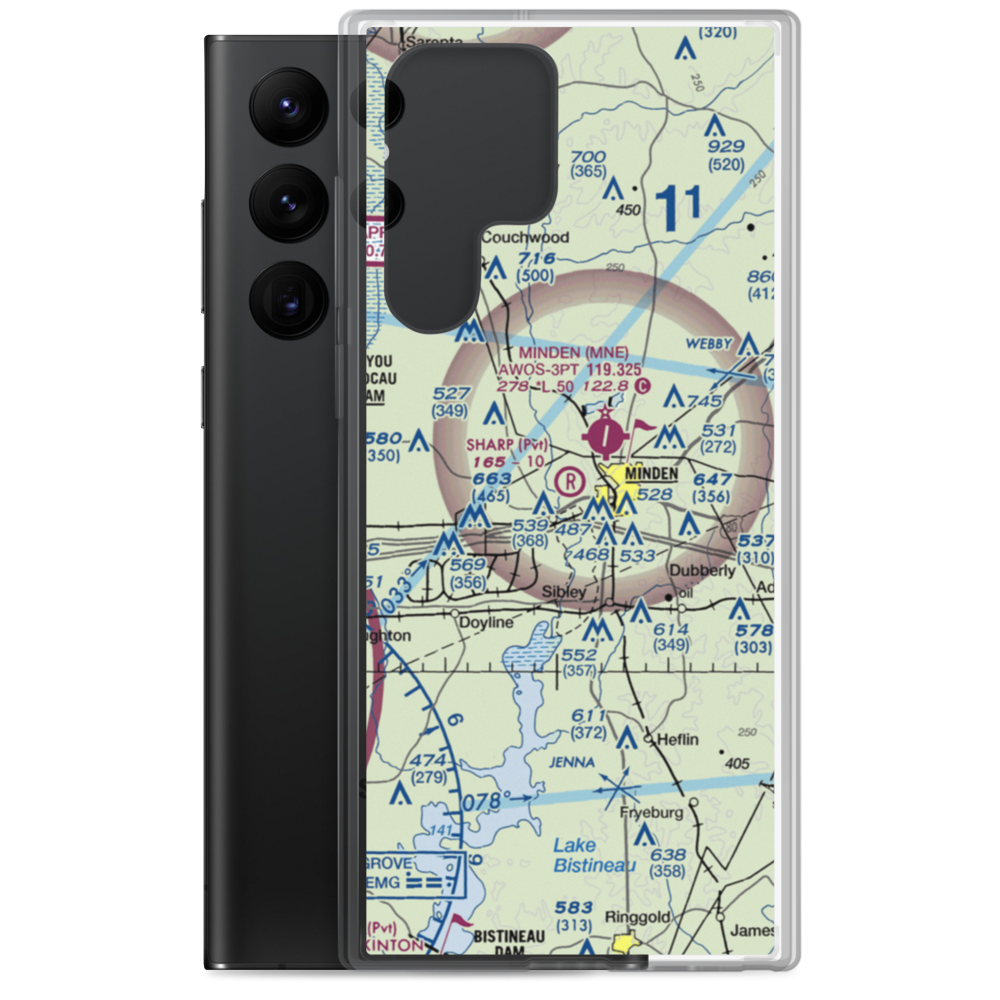 Sharp Field (90LA) VFR Sectional Samsung Case Samsung Galaxy S22 Ultra model shown
