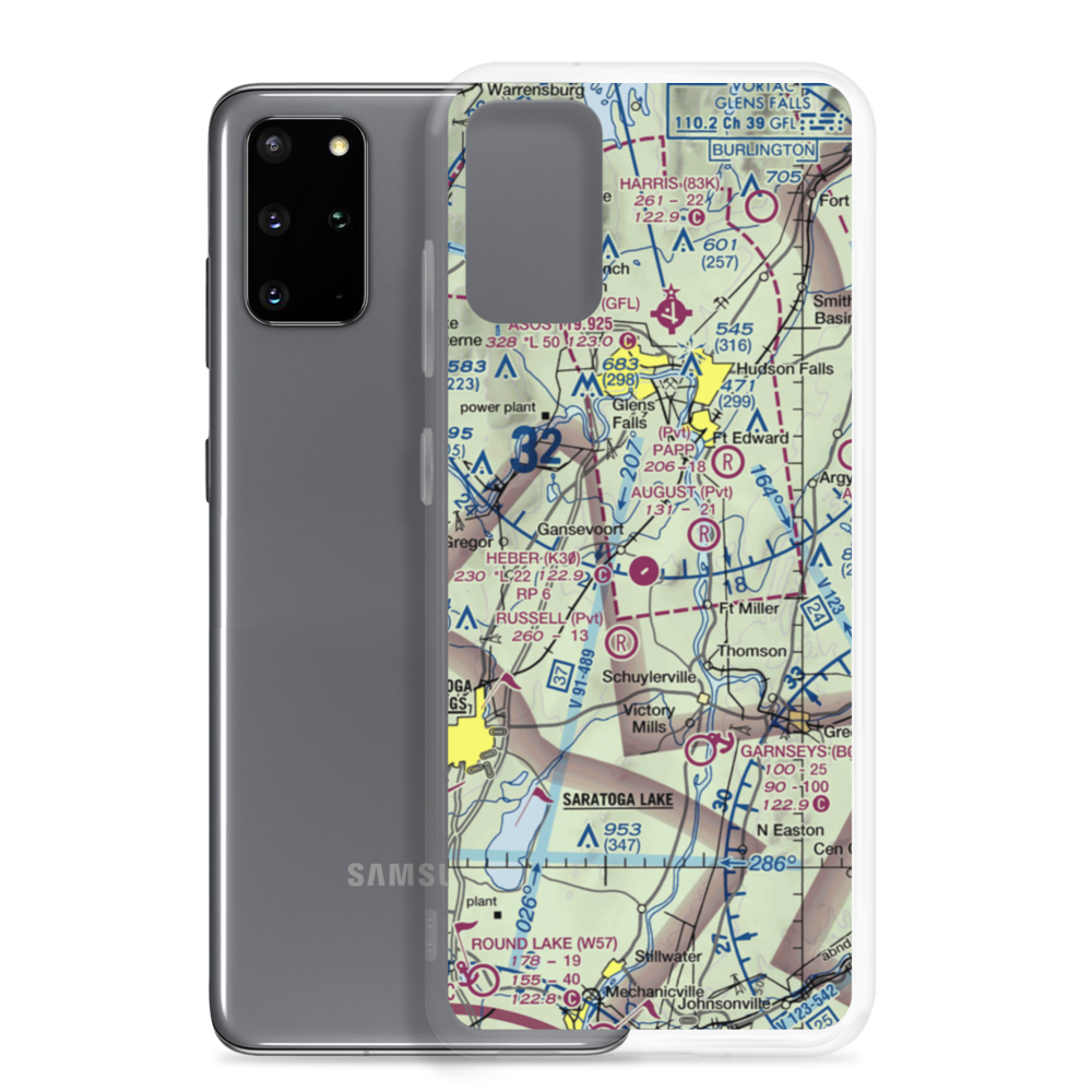Shaw Field (7NY8) VFR Sectional Samsung Case Samsung Galaxy S20 Plus model shown