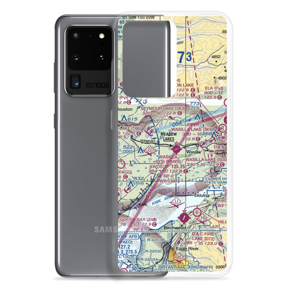 Shawn Field (AK47) VFR Sectional Samsung Case Samsung Galaxy S20 Ultra model shown