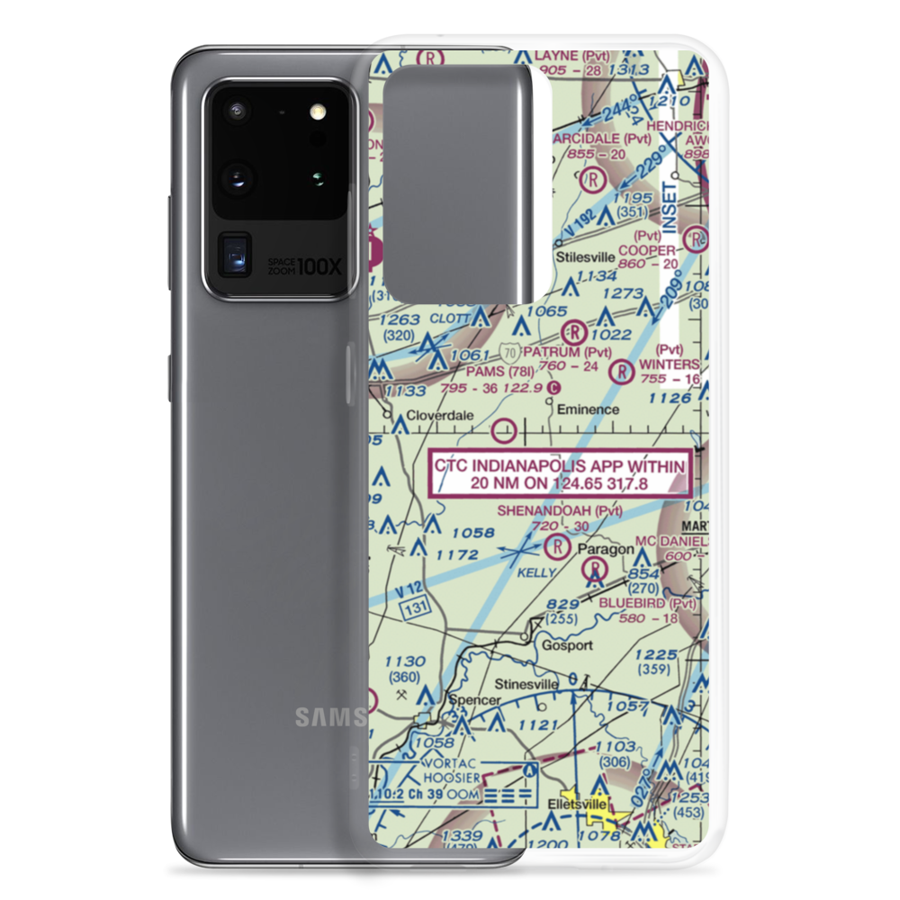 Shearer STOLport (1IN1) VFR Sectional Samsung Case Samsung Galaxy S20 Ultra model shown