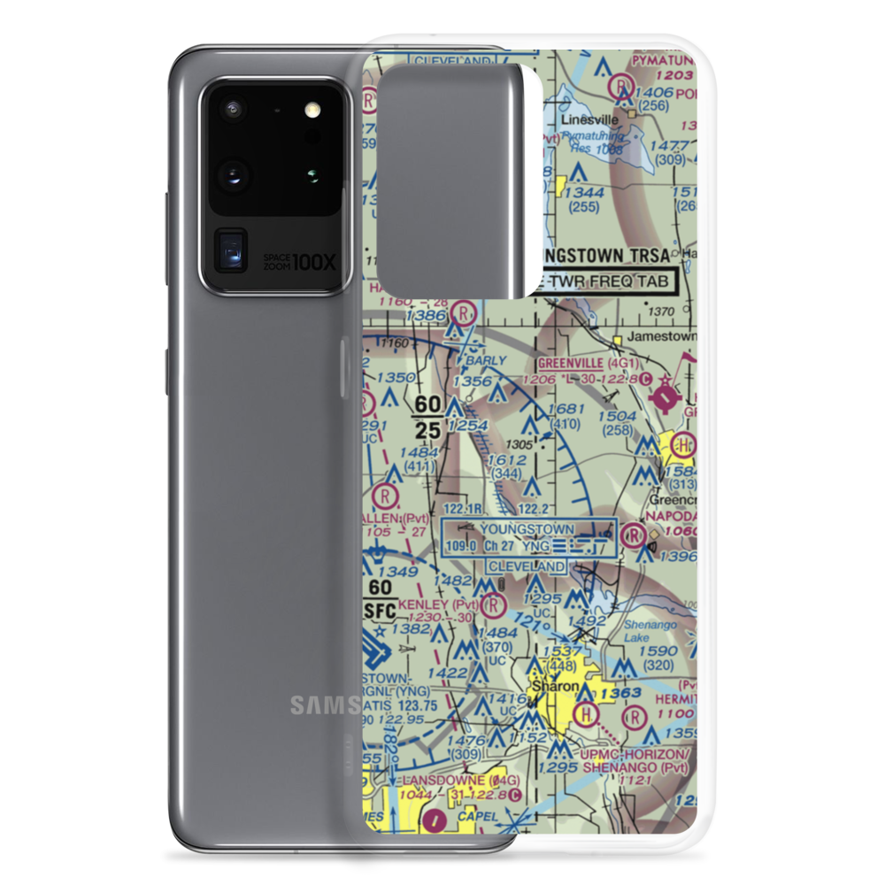 Sheets Field (5OI3) VFR Sectional Samsung Case Samsung Galaxy S20 Ultra model shown