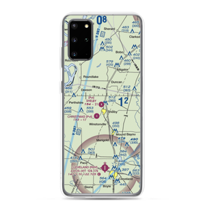 Shelby Air Service Airport (93MS) VFR Sectional Samsung Case