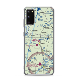 Shelby Air Service Airport (93MS) VFR Sectional Samsung Case