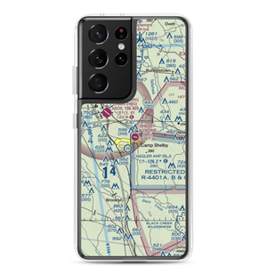 Shelby Auxiliary Field One Airport (SH1) VFR Sectional Samsung Case