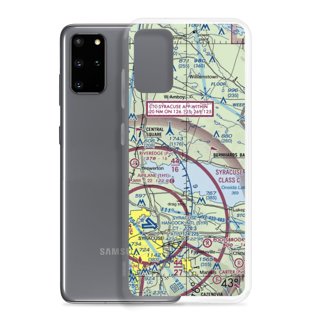 Shepard Airport (NK04) VFR Sectional Samsung Case Samsung Galaxy S20 Plus model shown