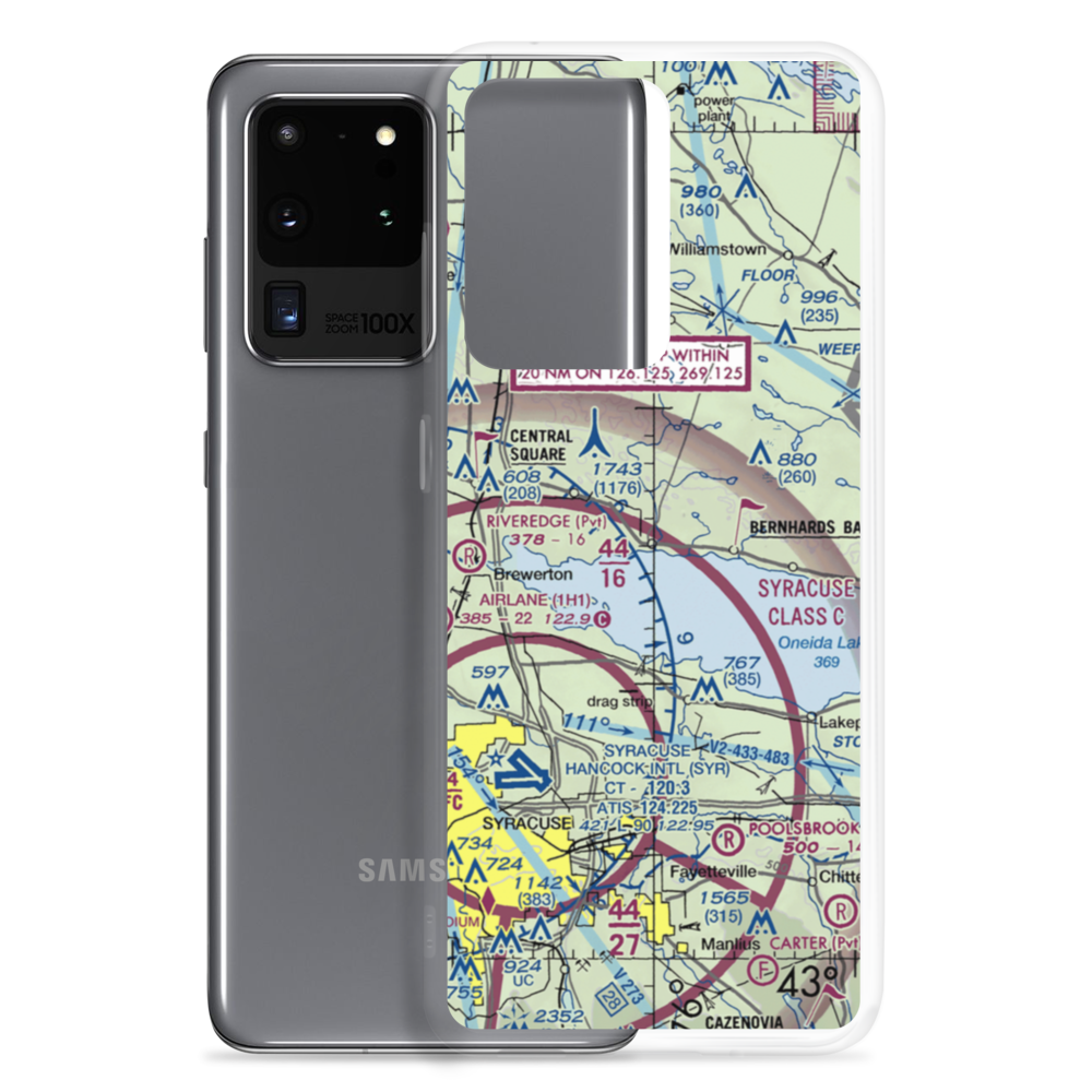 Shepard Airport (NK04) VFR Sectional Samsung Case Samsung Galaxy S20 Ultra model shown