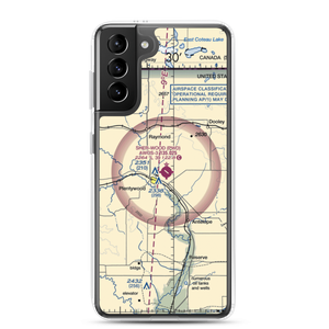 Sher-Wood Airport (PWD) VFR Sectional Samsung Case