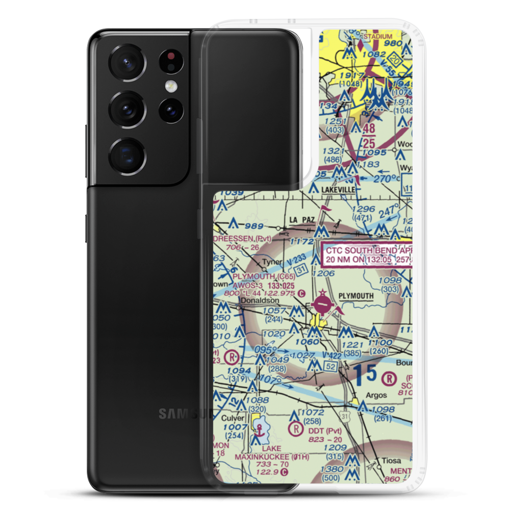 Sherk Field (II38) VFR Sectional Samsung Case Samsung Galaxy S21 Ultra model shown