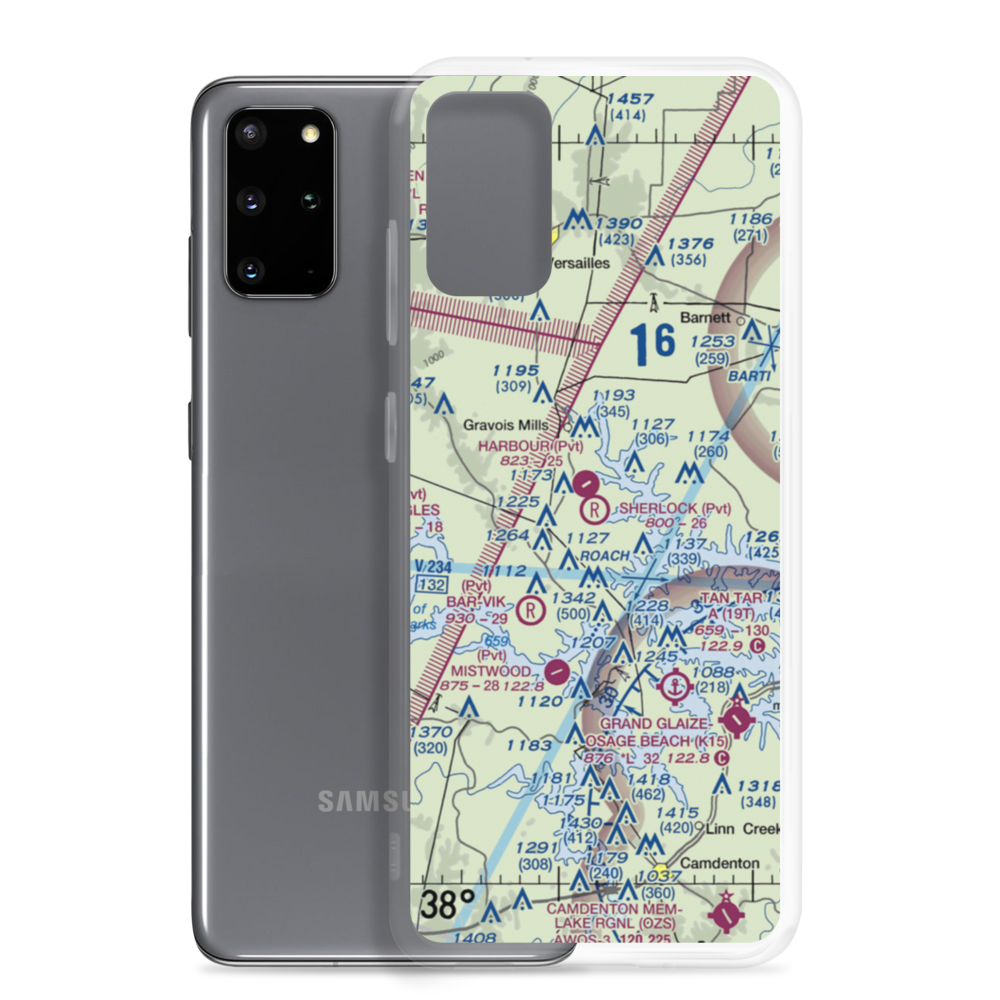 Sherlock Field (1MO8) VFR Sectional Samsung Case Samsung Galaxy S20 Plus model shown