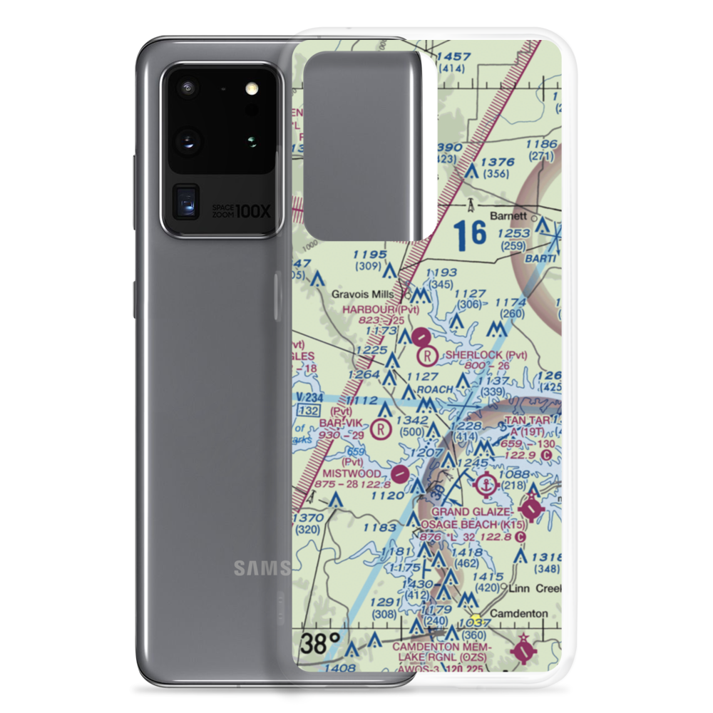 Sherlock Field (1MO8) VFR Sectional Samsung Case Samsung Galaxy S20 Ultra model shown