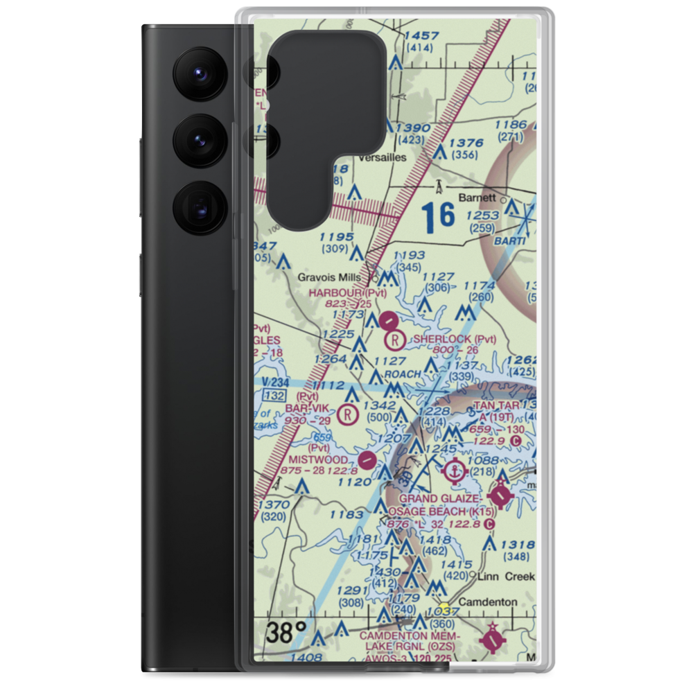 Sherlock Field (1MO8) VFR Sectional Samsung Case Samsung Galaxy S22 Ultra model shown