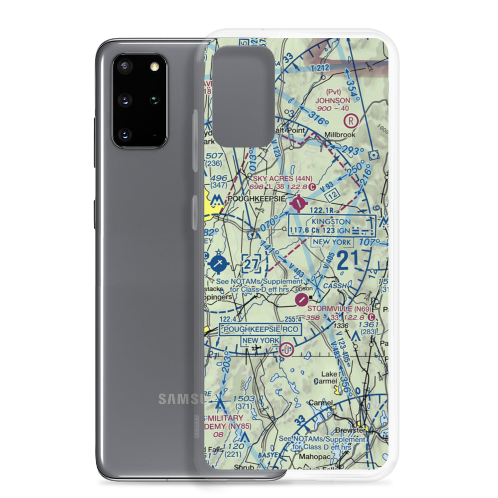 Sherman Field (1NY5) VFR Sectional Samsung Case Samsung Galaxy S20 Plus model shown