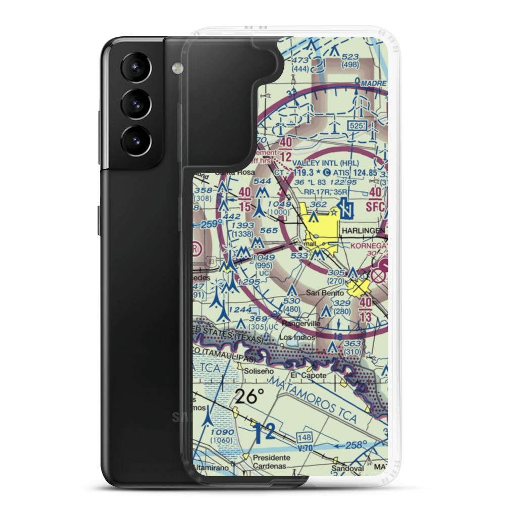 Shofner Farms Airport (2TS2) VFR Sectional Samsung Case Samsung Galaxy S21 Plus model shown