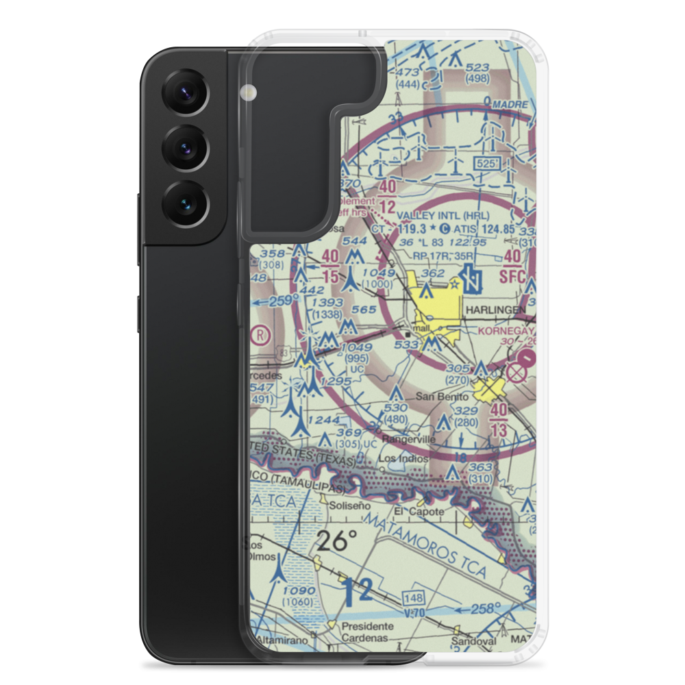 Shofner Farms Airport (2TS2) VFR Sectional Samsung Case Samsung Galaxy S22 Plus model shown