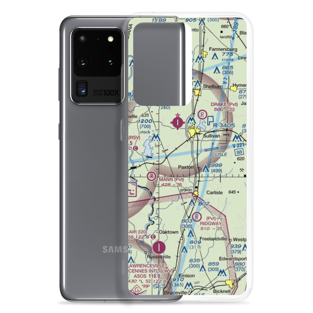 Shrum Field (II98) VFR Sectional Samsung Case Samsung Galaxy S20 Ultra model shown