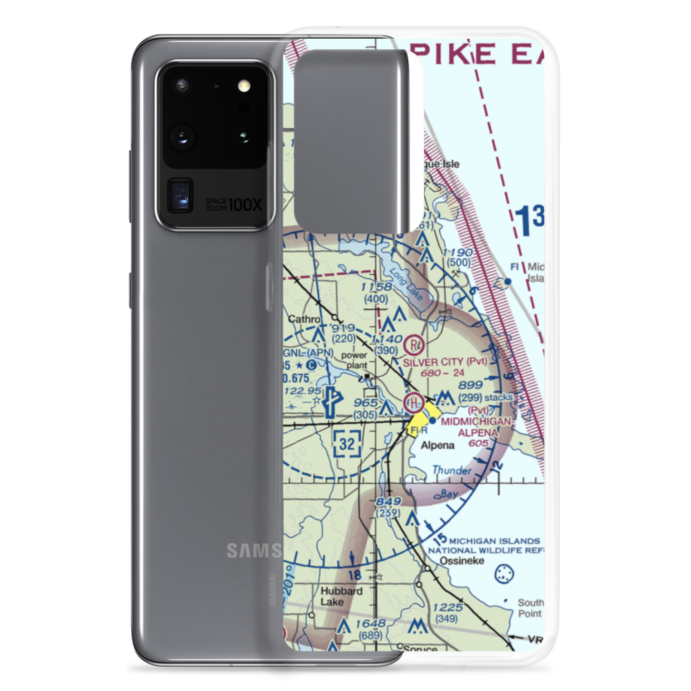 Silver City Airpark (53M) VFR Sectional Samsung Case Samsung Galaxy S20 Ultra model shown
