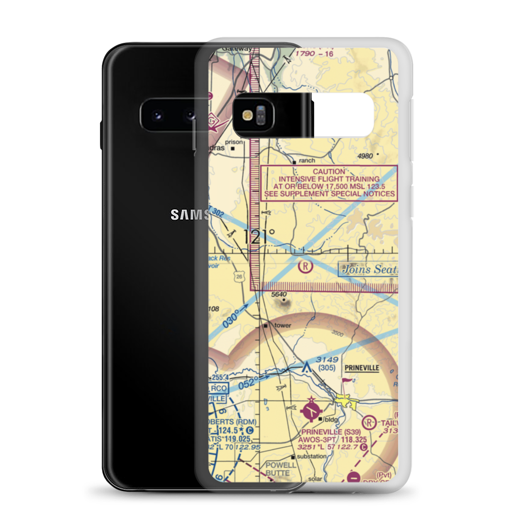 Six Springs Ranch Airport (OG51) VFR Sectional Samsung Case Samsung Galaxy S10 model shown