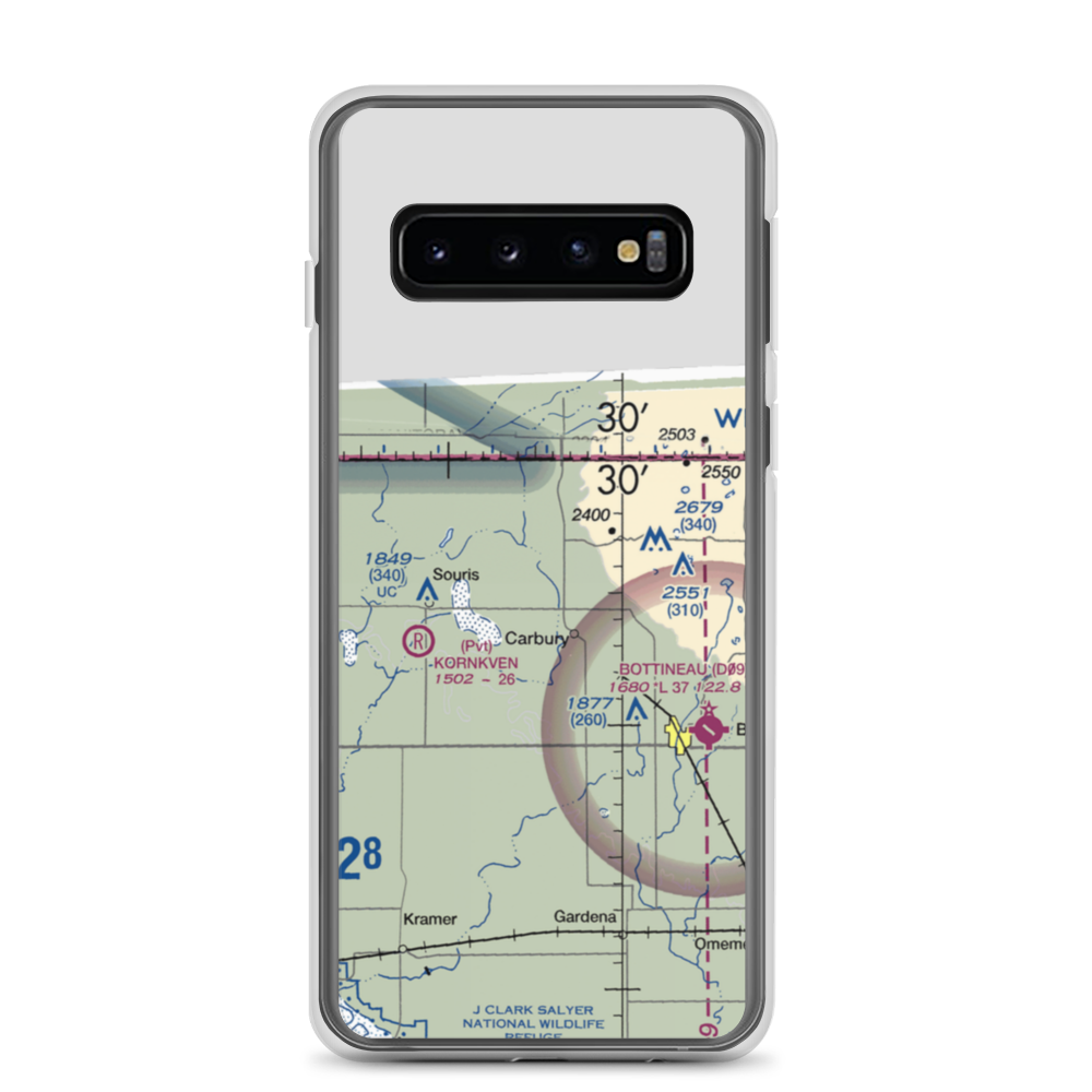 Sjule Private Airstrip (7NA9) VFR Sectional Samsung Case Samsung Galaxy S10 model shown