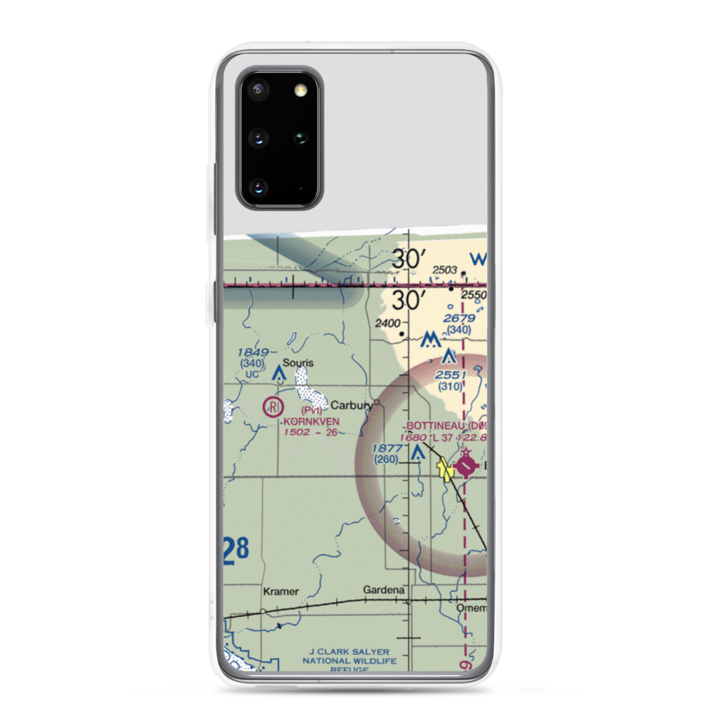 Sjule Private Airstrip (7NA9) VFR Sectional Samsung Case Samsung Galaxy S20 Plus model shown
