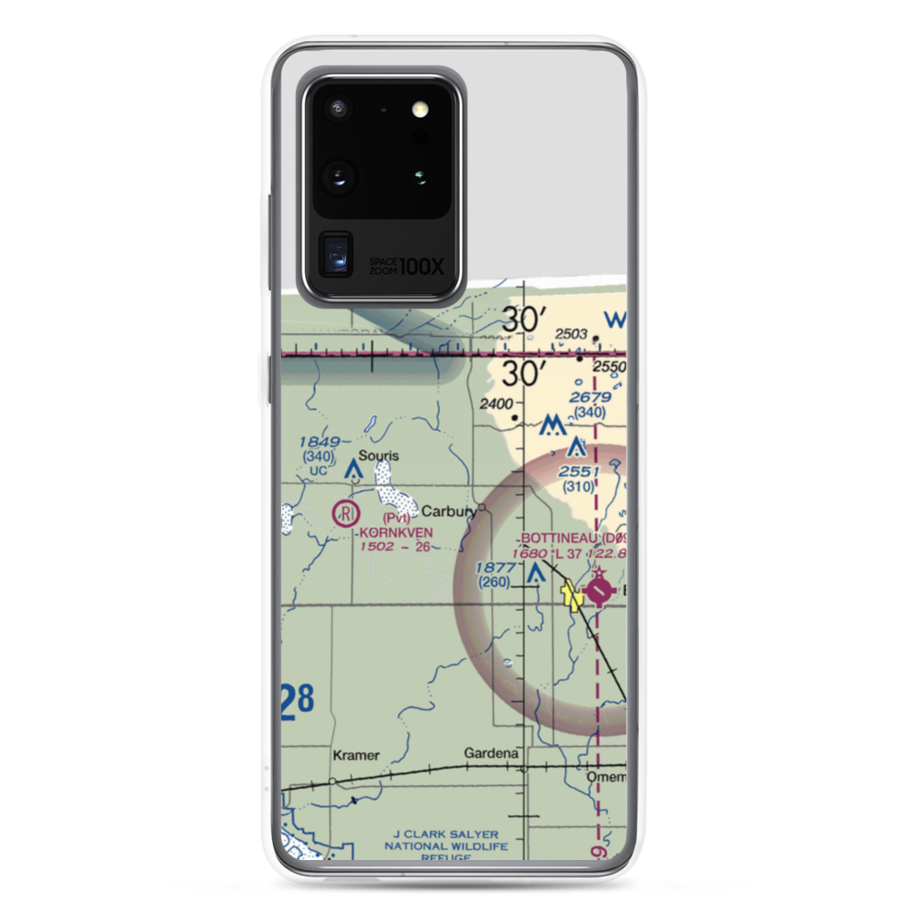 Sjule Private Airstrip (7NA9) VFR Sectional Samsung Case Samsung Galaxy S20 Ultra model shown