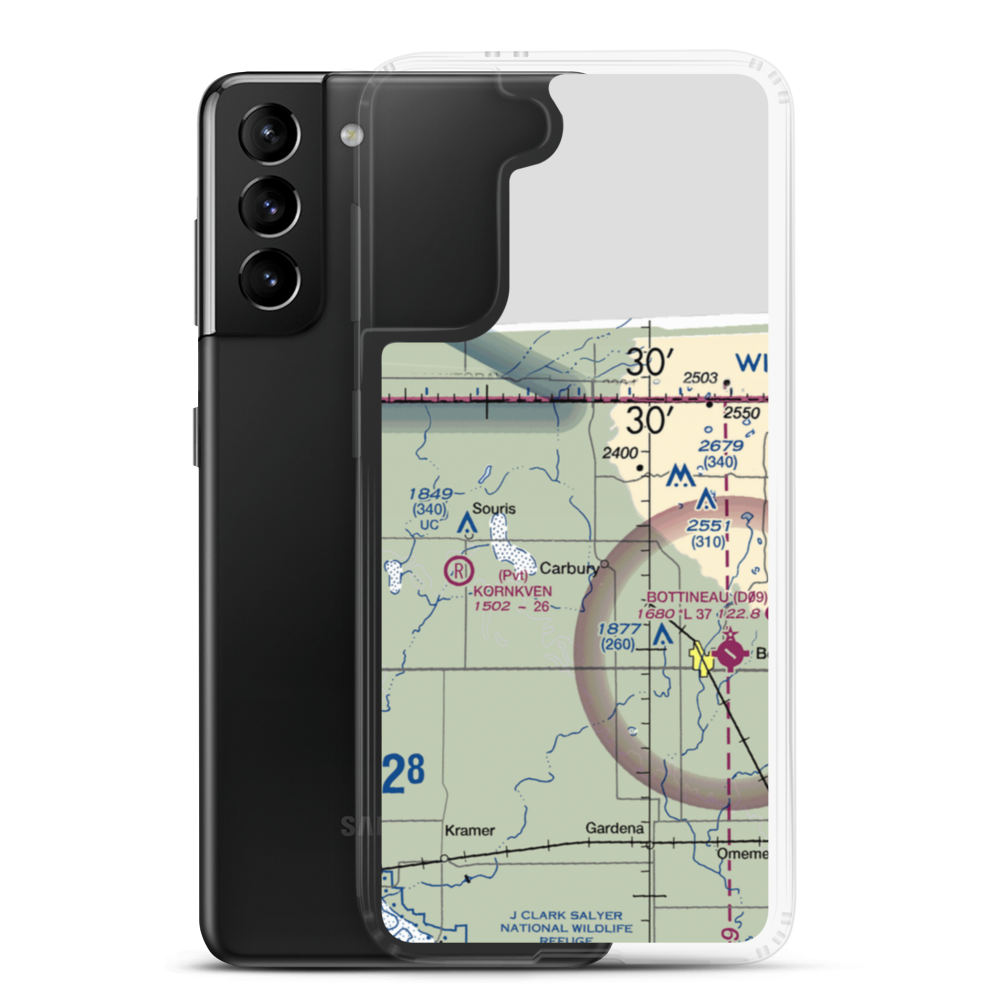 Sjule Private Airstrip (7NA9) VFR Sectional Samsung Case Samsung Galaxy S21 Plus model shown