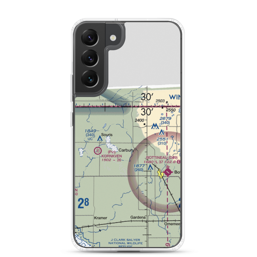 Sjule Private Airstrip (7NA9) VFR Sectional Samsung Case Samsung Galaxy S22 Plus model shown