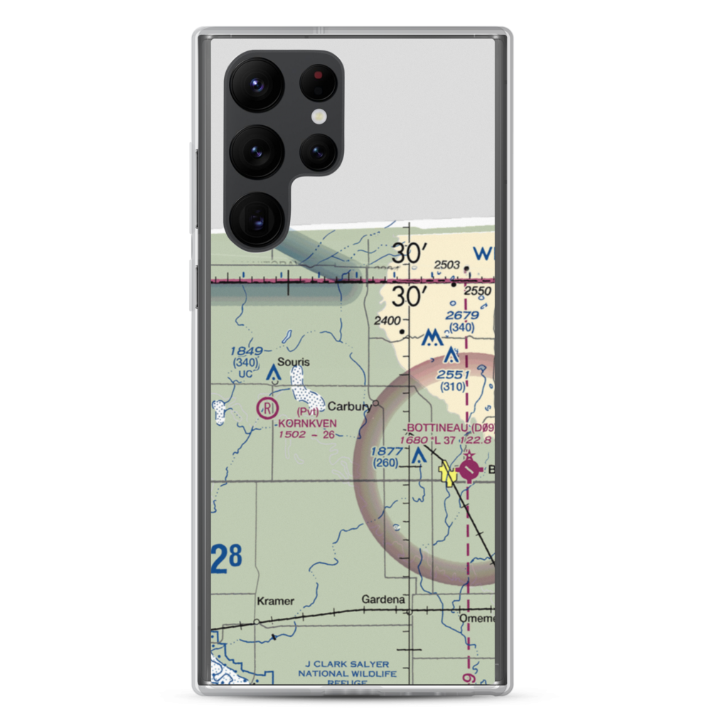Sjule Private Airstrip (7NA9) VFR Sectional Samsung Case Samsung Galaxy S22 Ultra model shown