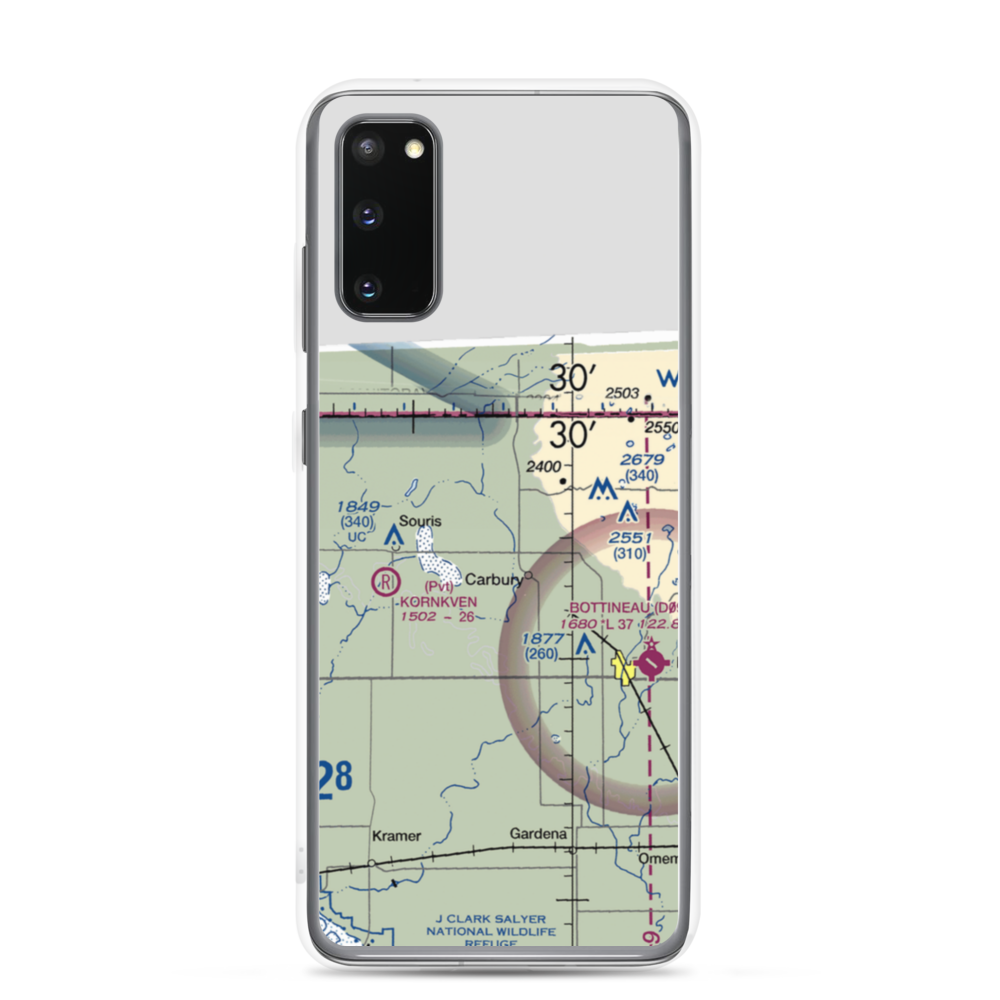 Sjule Private Airstrip (7NA9) VFR Sectional Samsung Case Samsung Galaxy S20 model shown