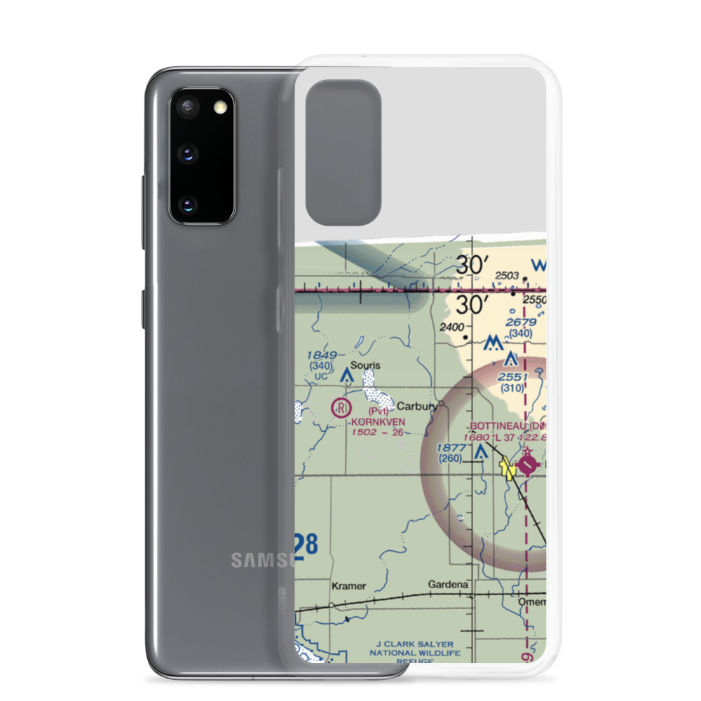 Sjule Private Airstrip (7NA9) VFR Sectional Samsung Case Samsung Galaxy S20 model shown