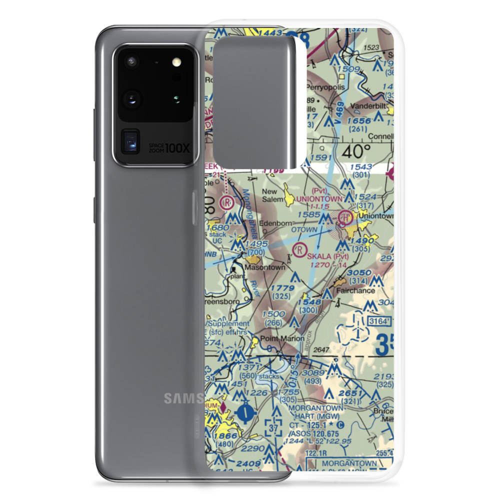 Skala Airport (PN55) VFR Sectional Samsung Case Samsung Galaxy S20 Ultra model shown