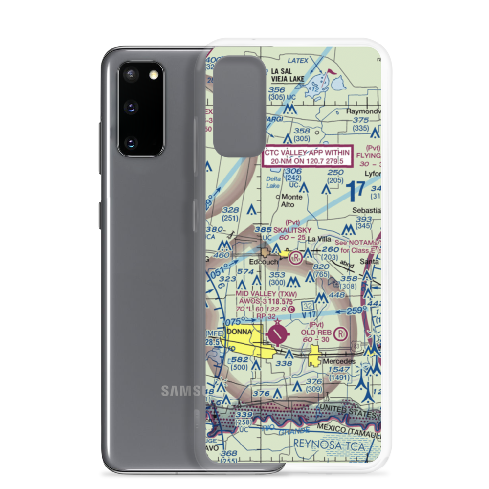 Skalitsky Airport (6TE0) VFR Sectional Samsung Case Samsung Galaxy S20 model shown