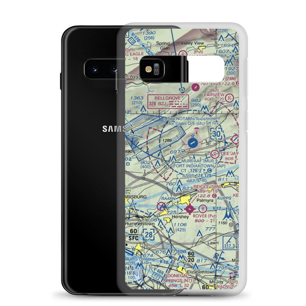 Sky Classics Field (7PS4) VFR Sectional Samsung Case Samsung Galaxy S10 model shown