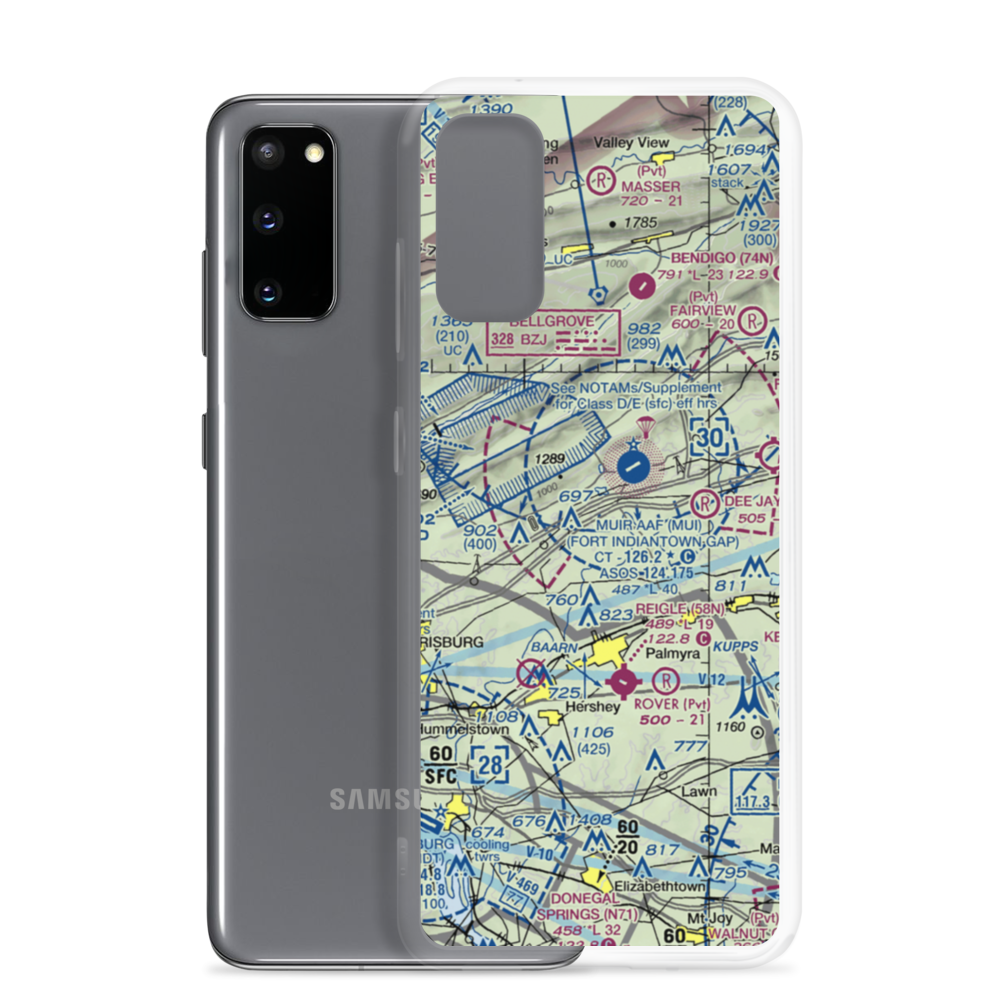 Sky Classics Field (7PS4) VFR Sectional Samsung Case Samsung Galaxy S20 model shown