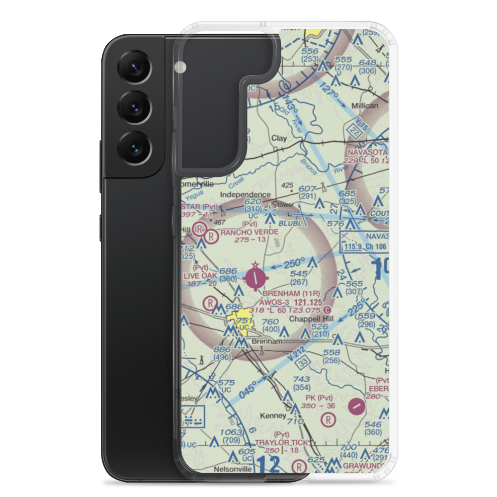 Sky Lane Ranch Airport (XS68) VFR Sectional Samsung Case Samsung Galaxy S22 Plus model shown