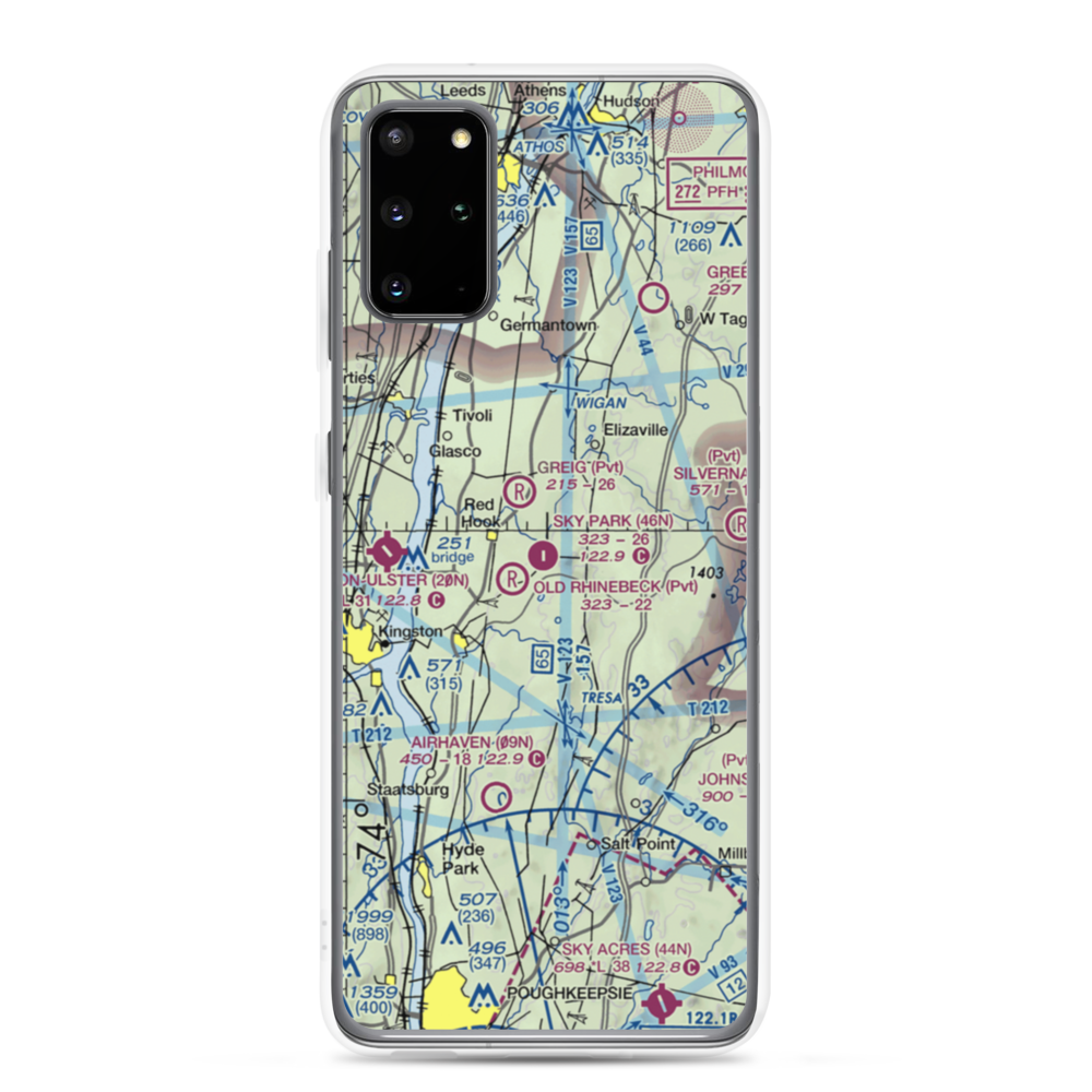 Sky Park Airport (46N) VFR Sectional Samsung Case Samsung Galaxy S20 Plus model shown