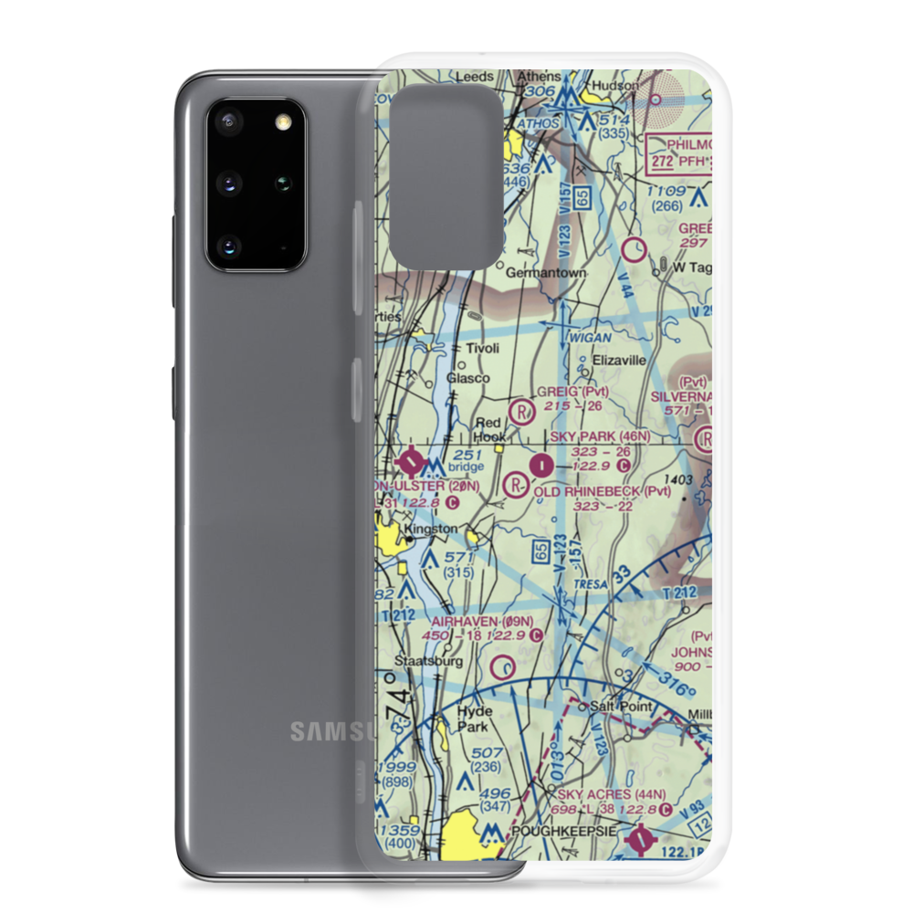 Sky Park Airport (46N) VFR Sectional Samsung Case Samsung Galaxy S20 Plus model shown