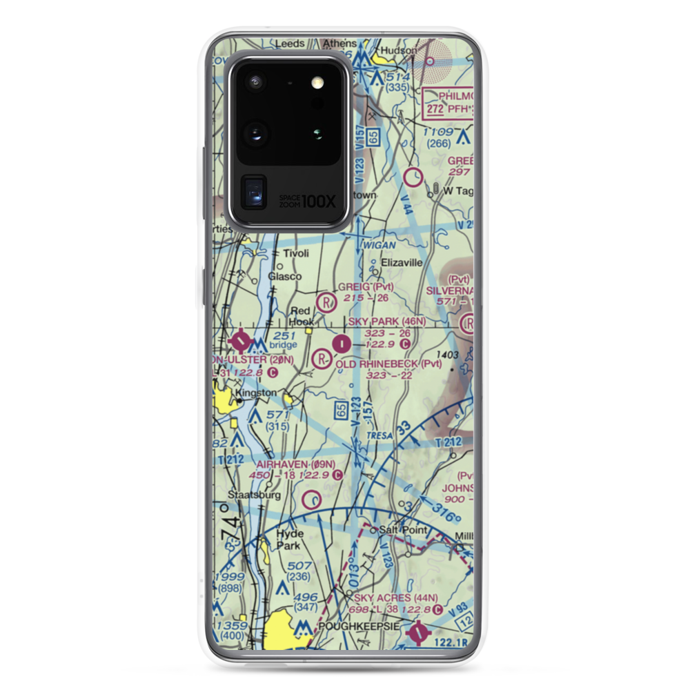 Sky Park Airport (46N) VFR Sectional Samsung Case Samsung Galaxy S20 Ultra model shown