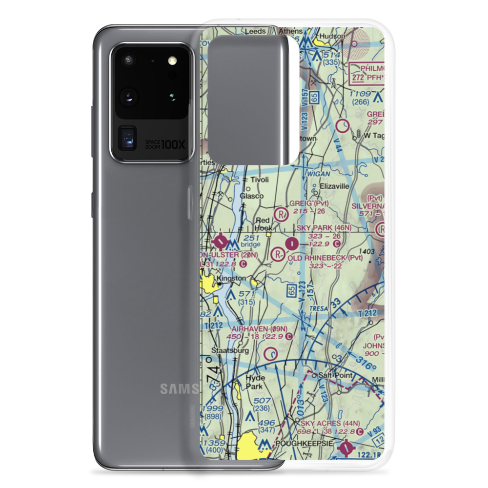 Sky Park Airport (46N) VFR Sectional Samsung Case Samsung Galaxy S20 Ultra model shown