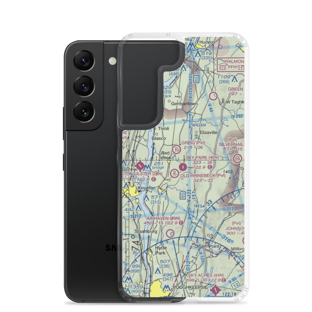 Sky Park Airport (46N) VFR Sectional Samsung Case Samsung Galaxy S22 model shown