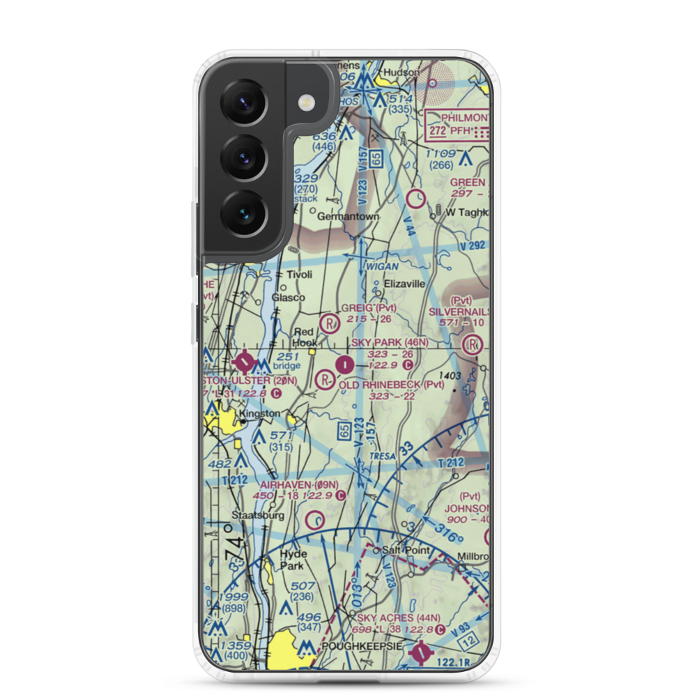 Sky Park Airport (46N) VFR Sectional Samsung Case Samsung Galaxy S22 Plus model shown