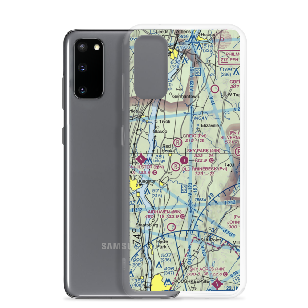 Sky Park Airport (46N) VFR Sectional Samsung Case Samsung Galaxy S20 model shown