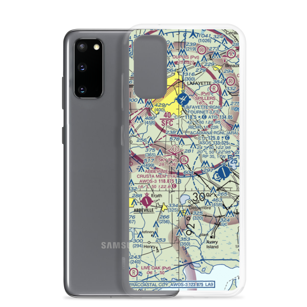 Sky Ranch Airport (33LA) VFR Sectional Samsung Case Samsung Galaxy S20 model shown