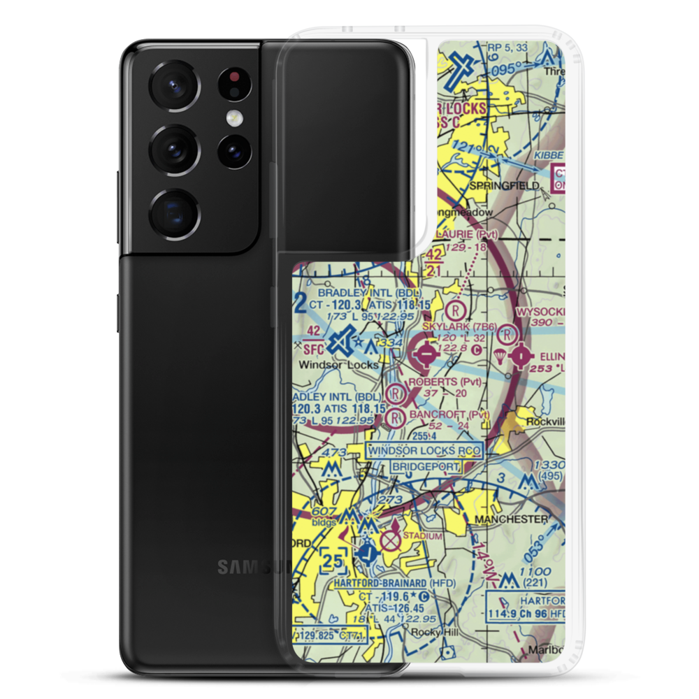 Skylark Airpark (7B6) VFR Sectional Samsung Case Samsung Galaxy S21 Ultra model shown