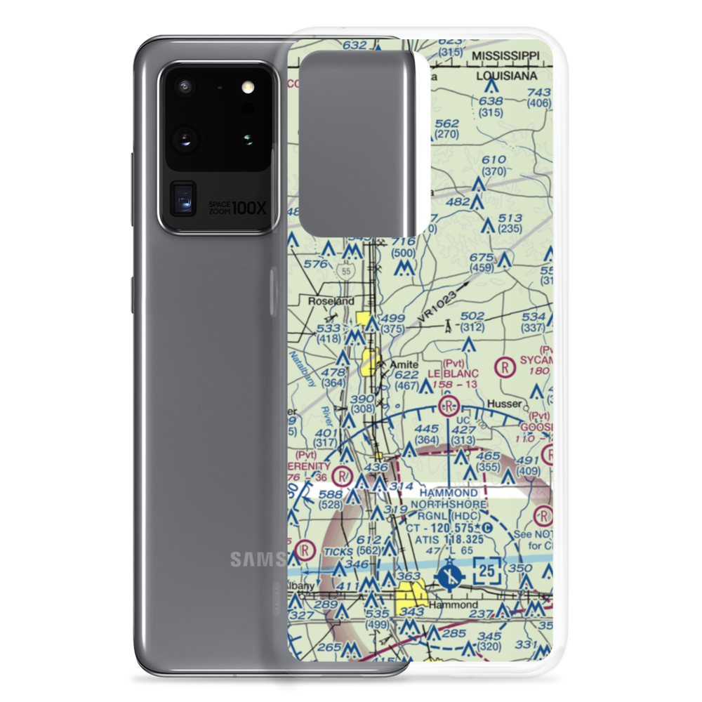 Skyline Airpark (9LA9) VFR Sectional Samsung Case Samsung Galaxy S20 Ultra model shown