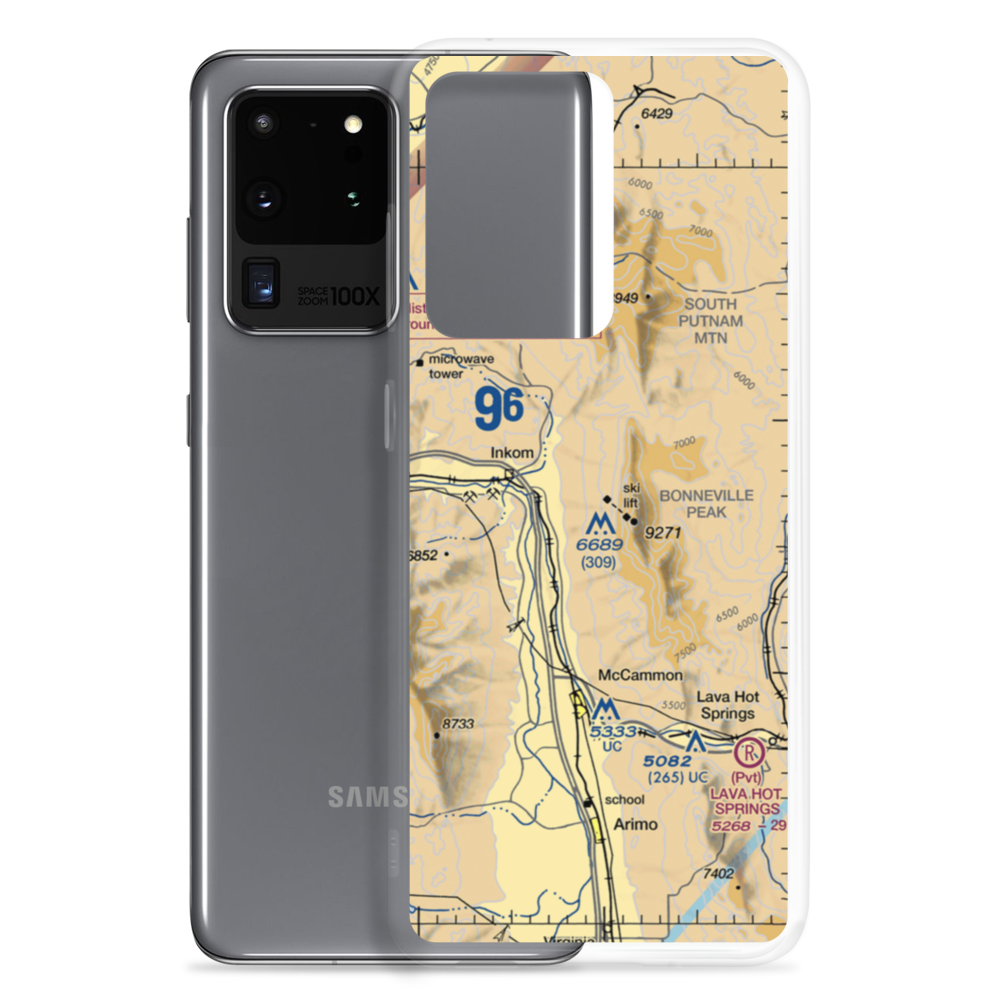 Skyline STOLport (1ID9) VFR Sectional Samsung Case Samsung Galaxy S20 Ultra model shown