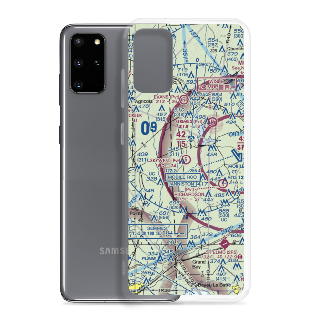 Skywest Airpark (62AL) VFR Sectional Samsung Case Samsung Galaxy S20 Plus model shown