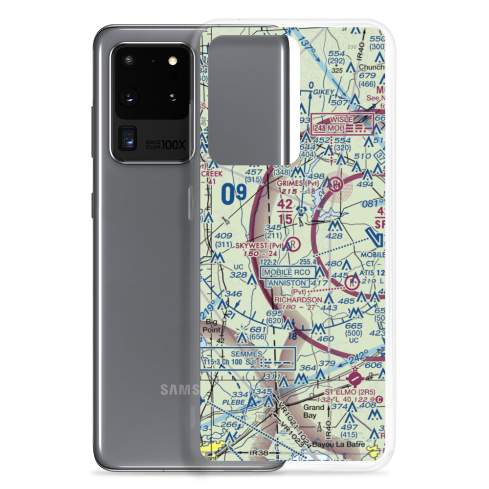 Skywest Airpark (62AL) VFR Sectional Samsung Case Samsung Galaxy S20 Ultra model shown